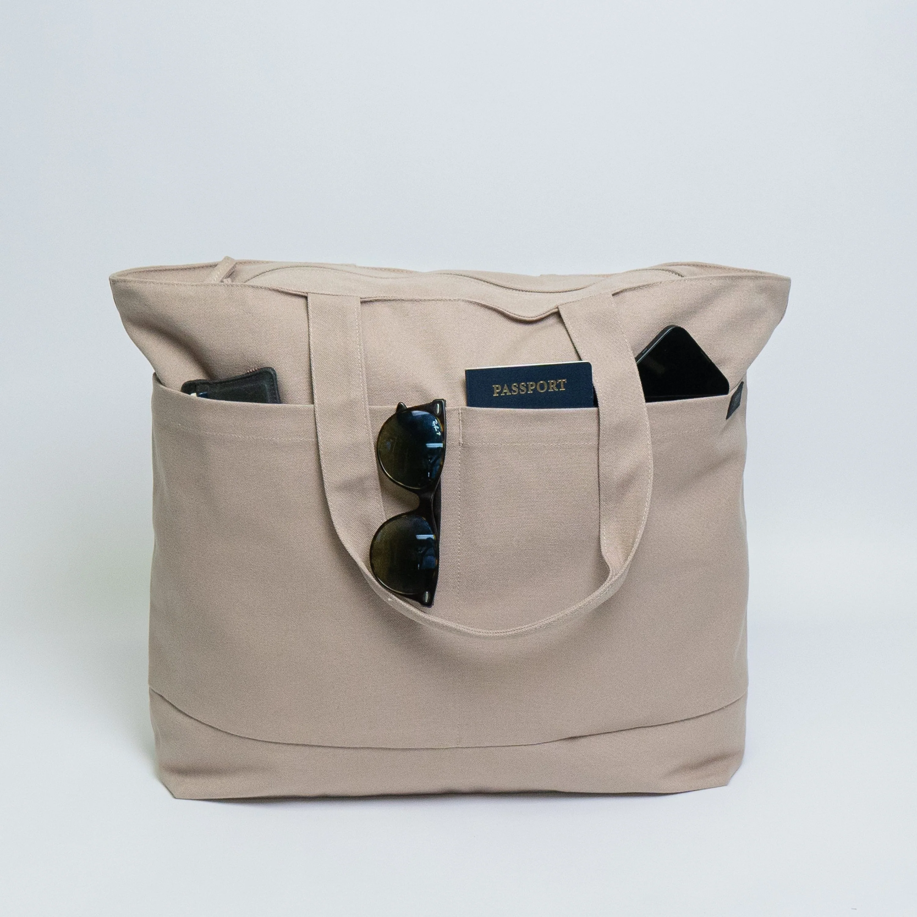 Travel Tote Bag with Sleeve (3 Color Options) - Image 12