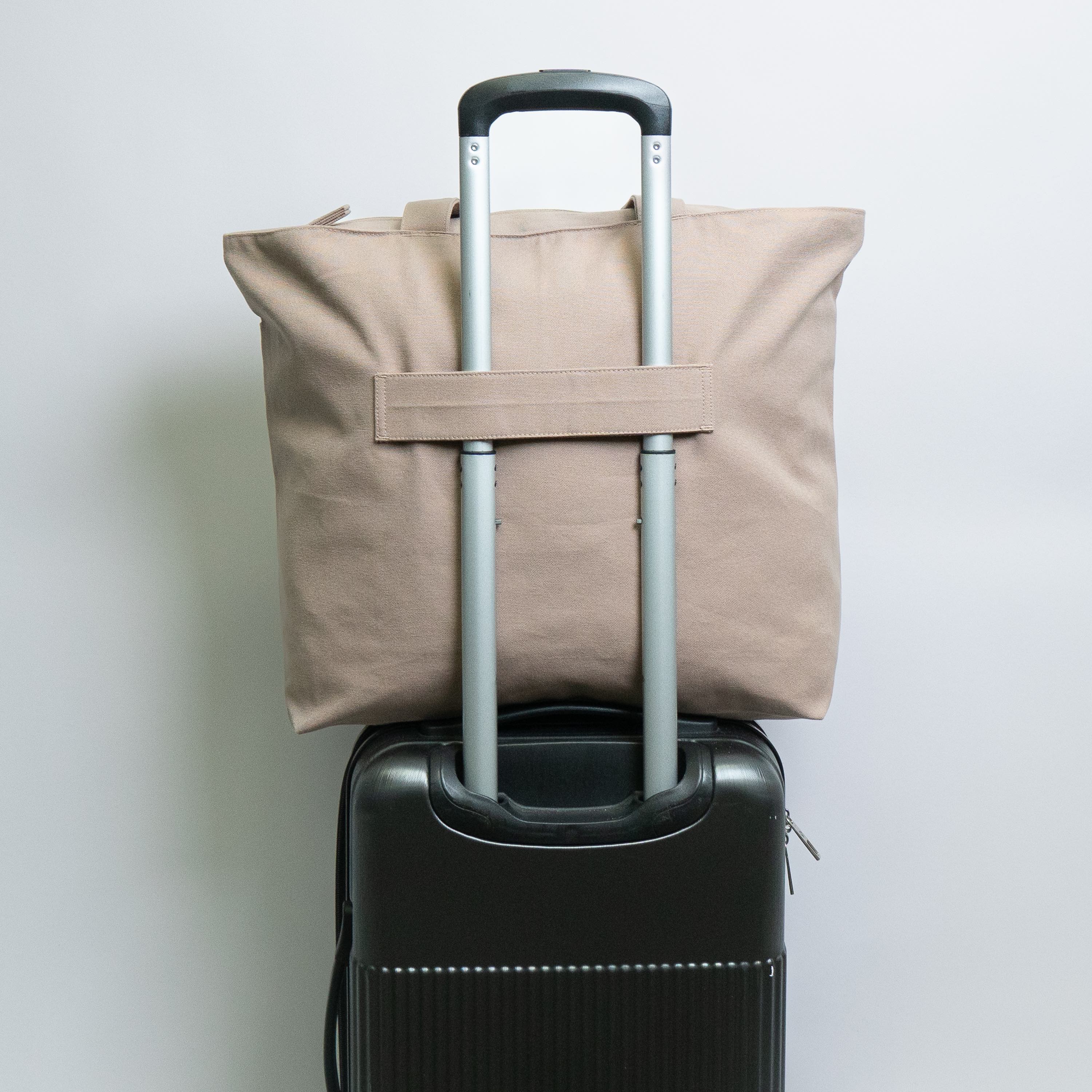 Travel Tote Bag with Sleeve (3 Color Options) - Image 13