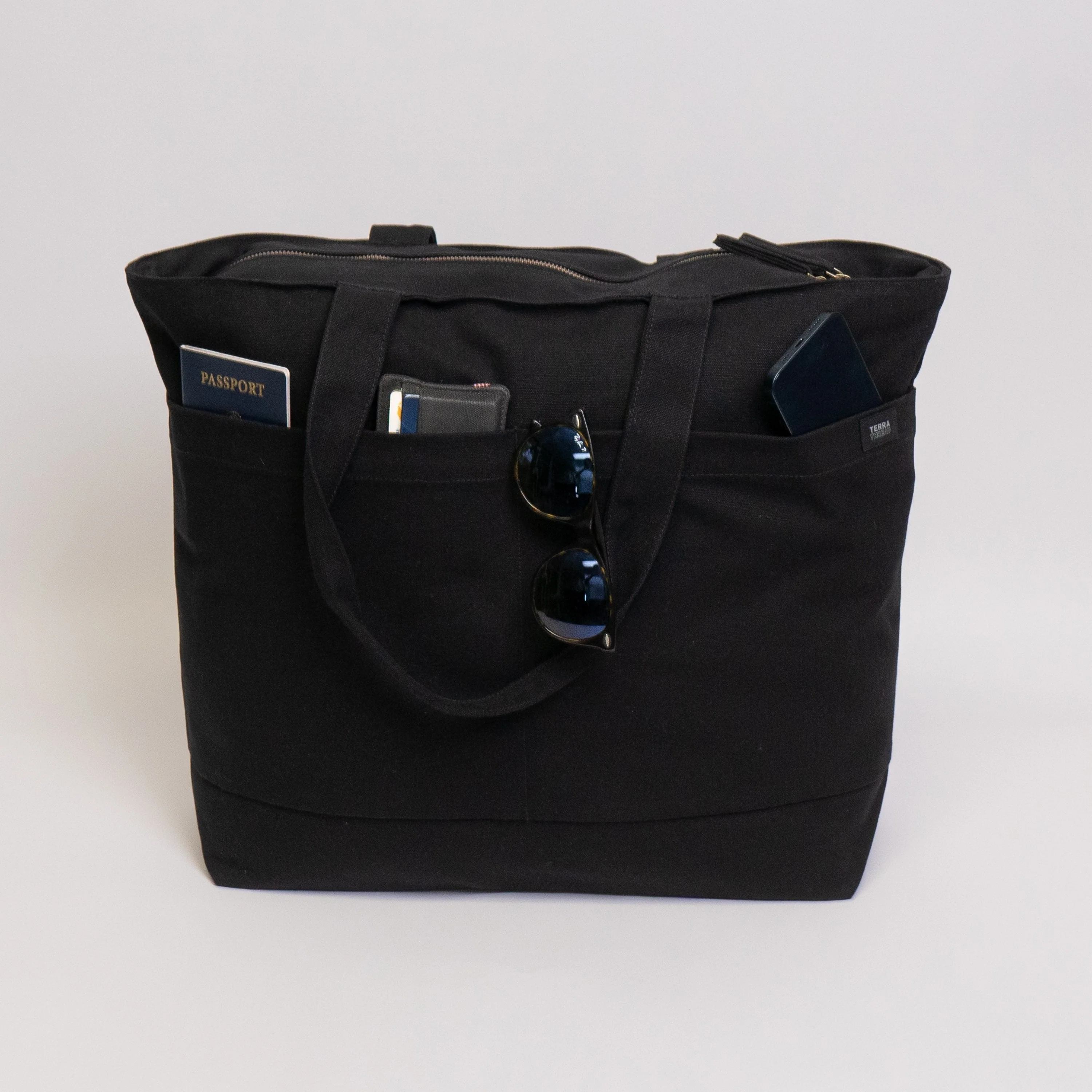 Travel Tote Bag with Sleeve (3 Color Options) - Image 21
