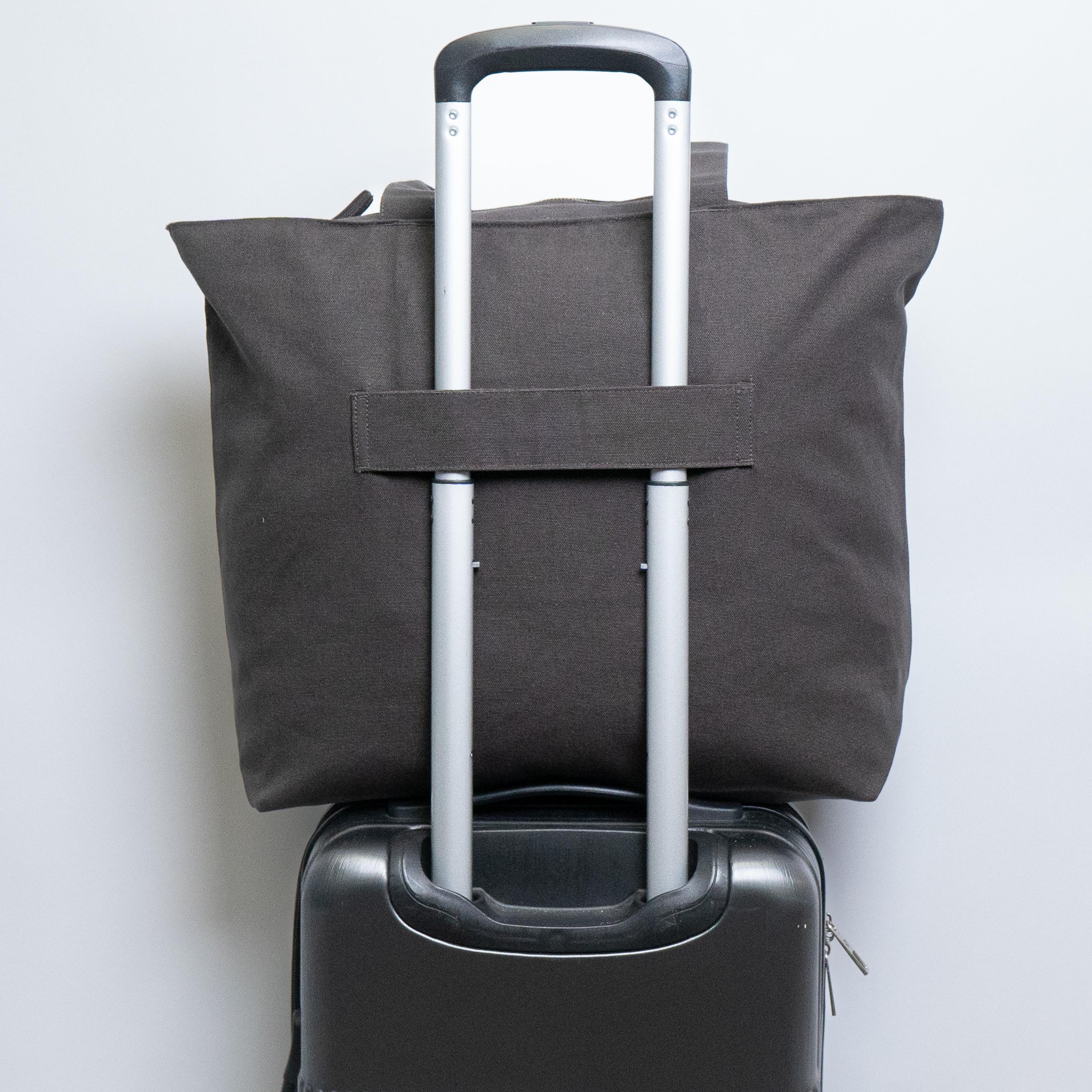 Travel Tote Bag with Sleeve (3 Color Options) - Image 3