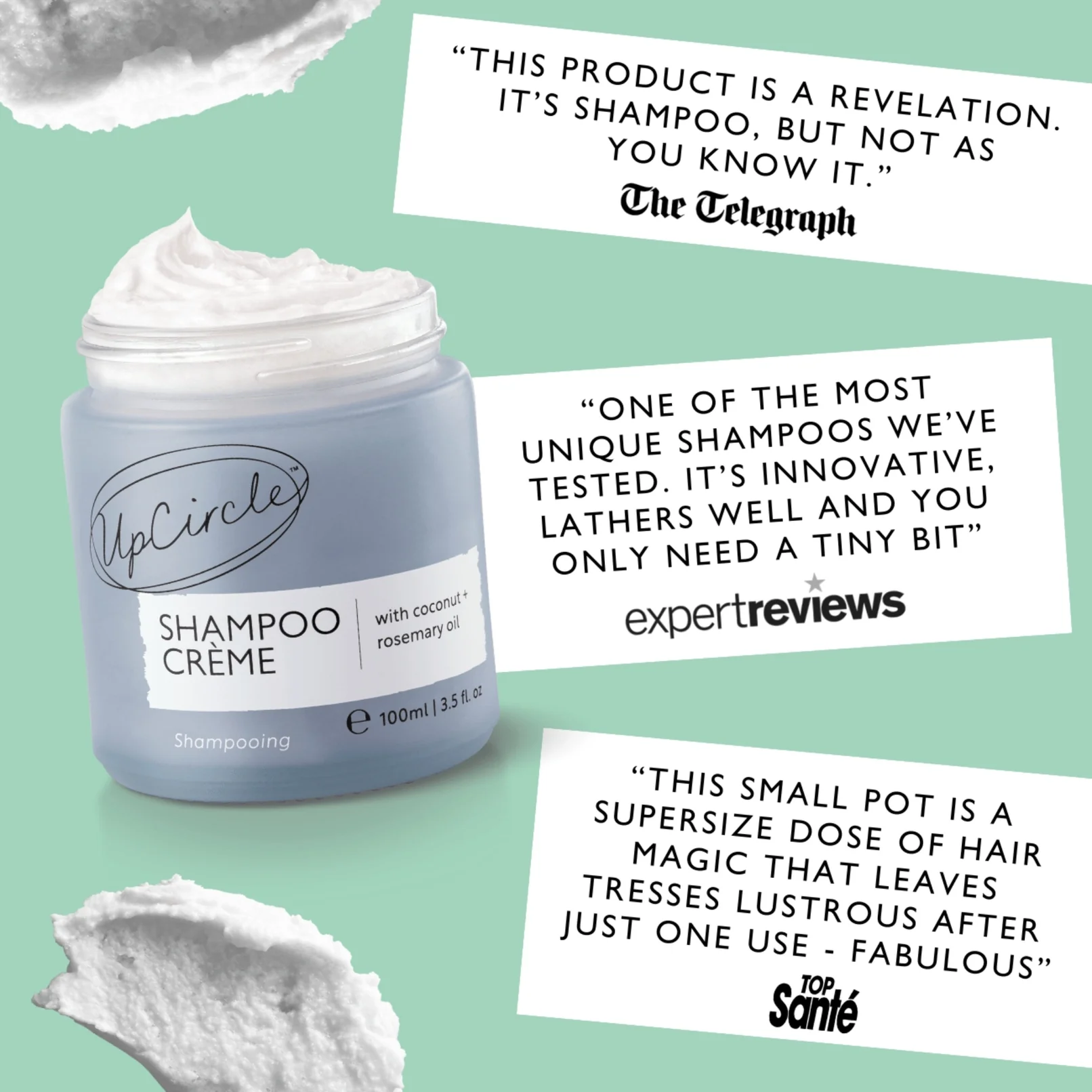Upcircle Vegan Spa Shampoo Crème - Image 4