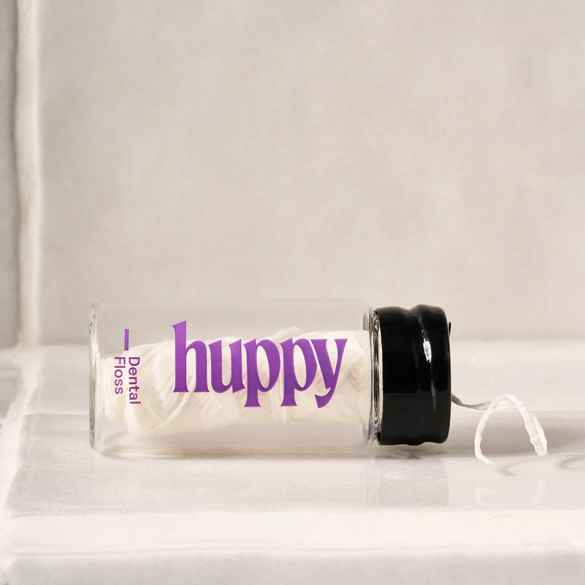 Huppy Vegan Dental Floss | Mint - Image 4