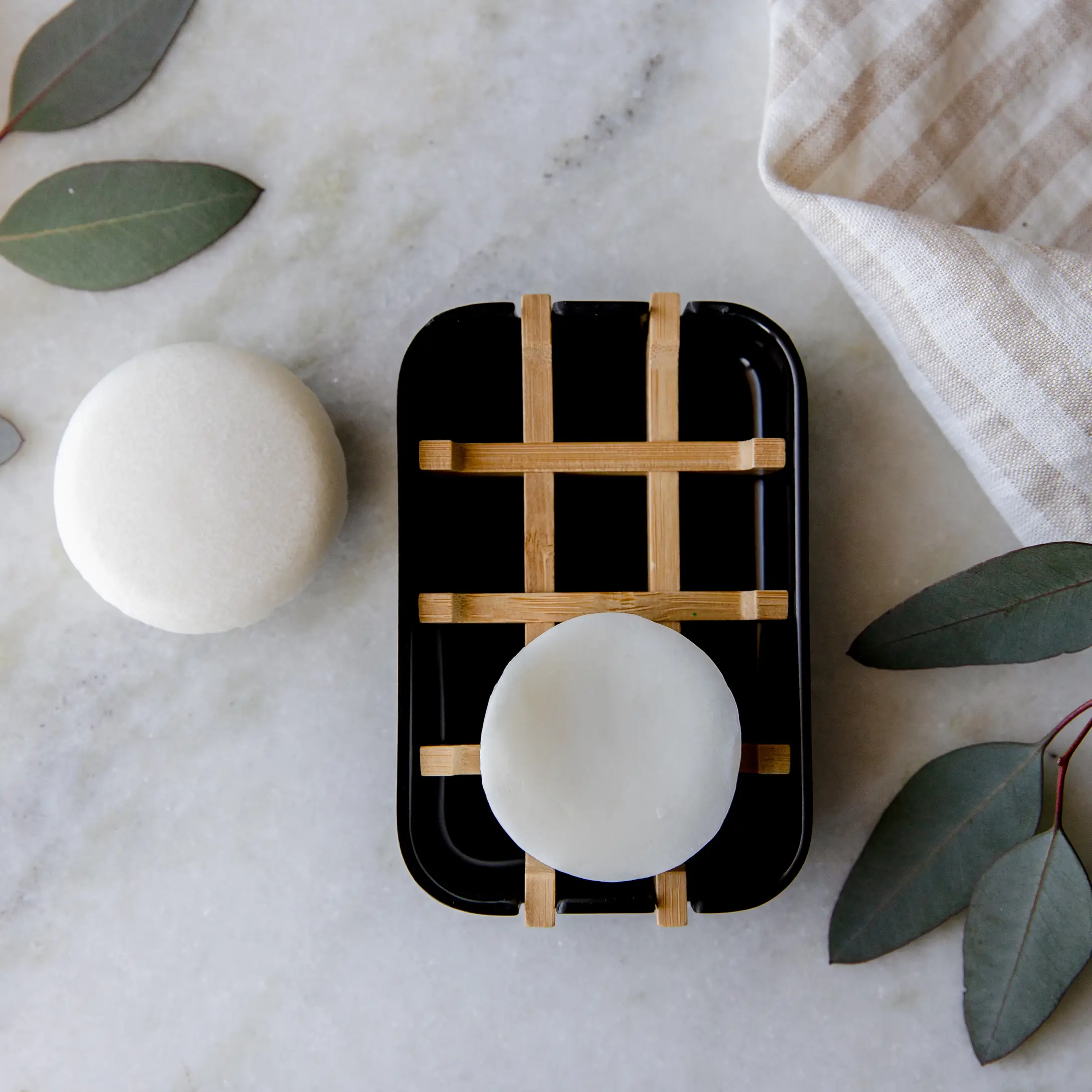 Biodegradable Bamboo Soap Dish Tray - Image 5